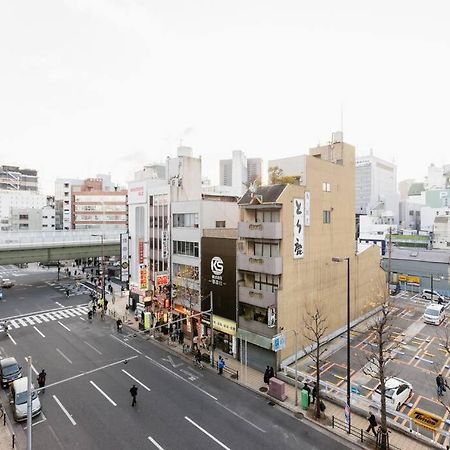 Open Sale高級民宿 絕佳地理位置大空間日本橋30秒 道頓堀 黒門市場 難波3房 可10人 Osaka Bagian luar foto