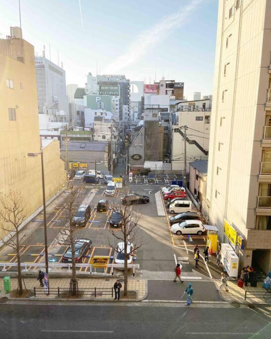 Open Sale高級民宿 絕佳地理位置大空間日本橋30秒 道頓堀 黒門市場 難波3房 可10人 Osaka Bagian luar foto